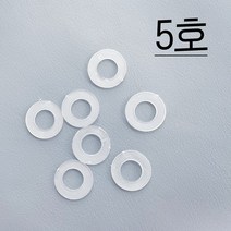 헤세드 NEW) 아일렛와샤 PE와샤 1호~9호 (100개)