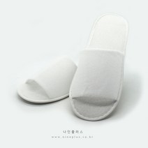 일회용 가벼운 판촉물 모델하우스 홍보용 초경량 로고 인쇄 고급 부직포 슬리퍼