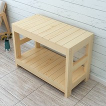 2자 3자 원목 어항 축양장 수조 선반 어항받침대 수족관 다이 어항다이 홈, 45 x45 x 70 로그