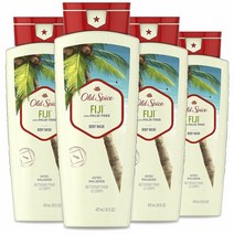 올드스파이스 피지 바디워시 Old Spice Fiji Body Wash 16oz 473ml 4팩, 4개