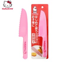 헬로키티 플라스틱 아동 안전칼, 핑크, 1개