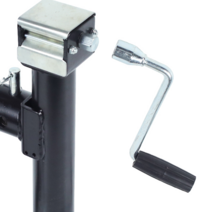 캠핑 카라반 아웃트리거 수동 트럭캠퍼 고정 리프트잭, 5000x10 사이드 로커슬리브 탈부착 가능, 1개