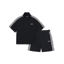 널디 NY 반팔 윈드브레이커 세트 블랙 1007415