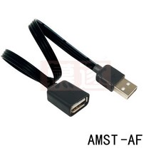 USB 소프트 실리콘 어댑터 2.0 남성 90도 위아래로 좌우 팔꿈치 연장 케이블 직각 dat, 01 AMST-AF_01 0.1M
