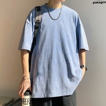 여름반팔티 2023 오픈세트 빅사이즈 워싱 7색 t셔츠 M5XHT23115 P30 4994907448