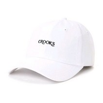 [가방팝] 크룩스앤캐슬 Dad Hat Serif WHITE 볼캡