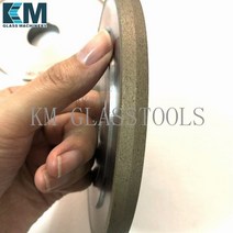 각인 다이아몬드 휠 직경 구멍 미터 각도, 150x32xV6 Angle 120, Grit 180