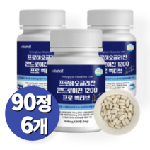 고함량 프로테오글리칸 1021mg 함유 식약처 HACCP 인증 45일분, 6개, 90정
