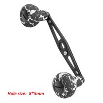 EKfan 위장 EVA 손잡이 알루미늄 합금 110MM 낚시 릴 더블 핸들 7*4MM/8*5MM 시리즈 낚시 릴 부품, 4, Daiwa size