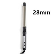 물결고데기 물결펌 히피펌 뿌리볼륨 웨이브 볼륨고데기 전문 세라믹 헤어 컬러 컬링 아이언 롤, 25.28mm - CN