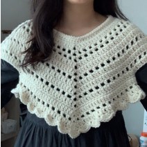 [홈웨어] 루즈핏 크롭 조끼 나코 스페셜 메가 코바늘 니트 뜨기 만들기 패키지 DIY, 나코 스페셜 메가 3볼, 807 레드