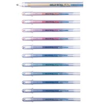 사쿠라 스타더스트 1.0mm 데코 젤잉크 볼펜, 744 실버