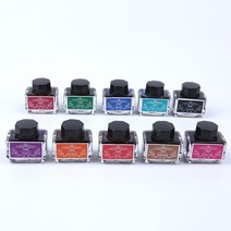 만년필 캘리그라피 잉크 딥펜 깃털펜 병잉크 15ml, 5.퍼플 (IN-79)