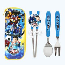 15000 헬로카봇 스푼포크젓가락세트 알찬 교정용 YP4139, 헬로카봇-Q0288, 교정젓가락,숟가락,포크, 1개