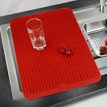 실리콘 드라잉매트 물빠짐 컵건조대 설거지매트 _ 22092786EA