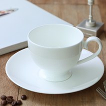 한국도자기본차이나 미스틱화이트 커피잔세트 1(2)p