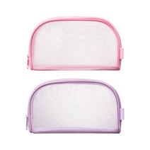[피카소꼴레지오니] 데일리 메쉬 파우치, 상세 설명 참조, 상세 설명 참조, 선택:핑크