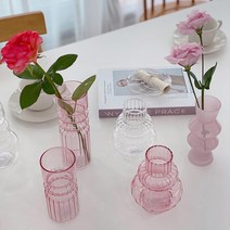[러블리원] 핑크 르엘리 크리스탈 화병 (7type), G