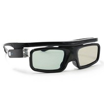 3d 안경 액티브 셔터 충전식 안경 dlp-link optama acer benq viewsonic 샤프 프로젝터 안경 영화 안경, 한개옵션0