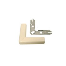 879131 Wiremold V511 90 Degree Raceway Flat Elbow Fitting Ivory