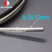 부품 K타입 열전대 센서 3x10mm 또는 프린터 압출 헤드 온도 부품, 01 A-3x10mm_01 1PCS