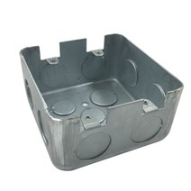 국산 매입 철 복스 승압 콘센트박스 2개용 54mm, 1개