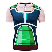 3D Goku T 셔츠 남성 여름 헬스 탑 킥복싱 Bjj 체육관 Rashguard Mma 권투 유니폼 무에타이 타이어, 12 DT061_03 L