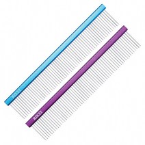 리케이 푸들콤 애견미용 강아지빗, Purple