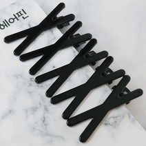 SUNNYDAY [1+1+1+1+1 무배 5개입 세트] 국산 미니 메탈 앞머리 옆머리 잔머리 고정 악어집게 헤어집게핀 성인 여성 슬림 일자핀 헤어핀 머리핀 삔 OO8