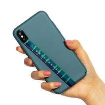 하이루프 휴대폰 핑거 스트랩, 34 UNSPLASHED BLUE, 1개