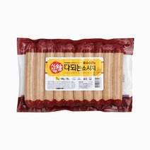 푸디스트 식자재왕 다되는소시지 옥수수콘맛 콘앤스위트소시지 100g 10개 1kg 냉동, 1개