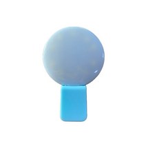 조도계 측정기 광량 검전기 소형 Q 휴대폰 필 라이트 야외 라이브 셀카 뷰티 USB 충전 휴대용 미니, 02 파란