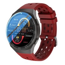 다이빙 컴퓨터 시계 게이지 2021 새로운 1.28 인치 풀 컬러 터치 스크린 스포츠 smartwatch 남성 여성 추적기, 빨간색