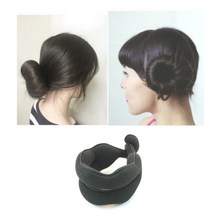 GVP 똥머리 스폰지 밴드 블랙 똥머리헤어밴드 똥머리하는법 똥머리머리끈 똥머리밴드 올림머리밴드 헤어악세사리 헤어고무줄 똥머리헤어핀 당고헤어밴드
