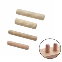 다웰 바 평행 핀 개대 나무 라운드 플루트 공예 봉 목공 캐비닛 서랍 조인트 가구, 8x40mm