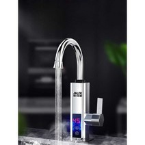 전기온수기 수도꼭지 온열전기 순간가열기 주방 가정, 일반모델-화이트누수방지연장코드노즐무료