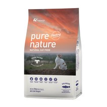 [사은품] 퓨어네이쳐 캣 그레인프리 2kg 고양이사료, 1개, 연어 2kg+챠오츄르 1팩