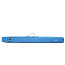 튼튼한 휴대용 당구 큐 가방 당구케이스 투명그립 당구팁, 블루 2마리입 98cm 길이 사은품 없음