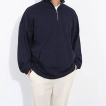남자 빅사이즈 오버핏 아노락 지퍼티