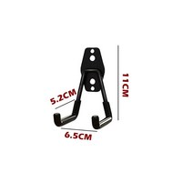 자전거보관용거치대 헤비 듀티 금속 후크 차고 정리 벽걸이 자전거 걸이 미끄럼 방지 사다리 정원 도구, [02] A2