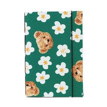 DIY북아트1014 테디베어 그린 무선노트 노트만들기 나만의 노트