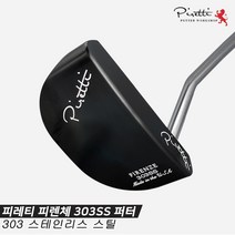 [피레티골프코리아정품]2022 피레티 피렌체 303SS (FIRENZE 303 SS) 퍼터 [Midnight Series 블랙], 33