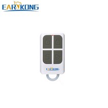 리모콘 스마트키 우리의 m3b wpg pg103 w2b g 18 경보 시스템 홈 도난 경보 시스템을 위한 433mhz 무선 원격 컨트롤러 큰 버튼, 없음