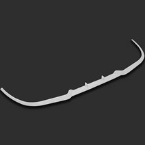 아우디 아우디 A6 / S6 C5 큐프라 R 프론트 스포일러 범퍼 립 유로 유니버설 바디 키트 차량 장식 3 피스, White