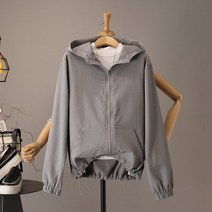 모노시크 라토피 엠보 후드 집업 점퍼 MNCS229