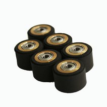 GCC 재규어 비닐 커터 커팅 플로터 용 핀치 롤러 4x10.4x15mm 비닐 압력 고무 바퀴 10 피스, 02 3x11x16