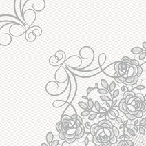 Duni 듀니 밀레나 177081 디자인 냅킨 20매, 기본, 20개