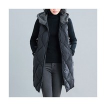 양모 조끼 외투 여성 면 패딩 재킷 후드 겉옷 가을 겨울