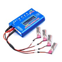 리포배터리 rc카 드론 인산 철 충전기 무선 1s lipo 배터리 ph2.0 51005, 6 ph2.0에 대해 1