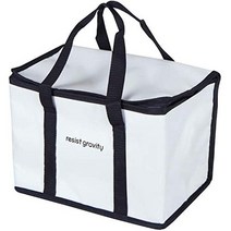 일본직발송 4. 아스트로 쿨러백 10리터 화이트 간이 보냉 보온 대용량 알루미늄 증착 500ml 페트병 12개, One Size_쿨러백 화이트